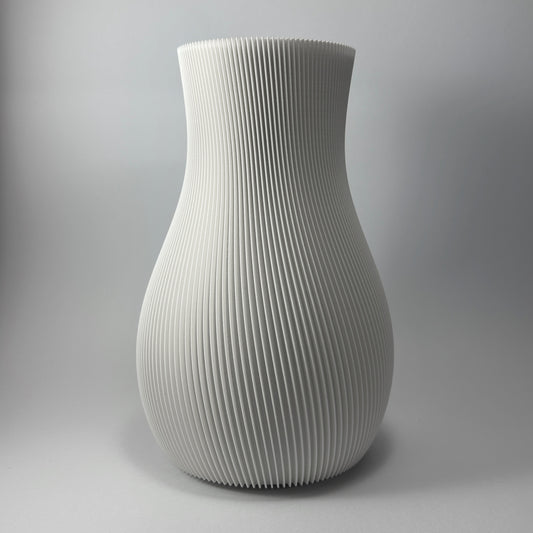 Luma Vase - 16 cm - Hvid