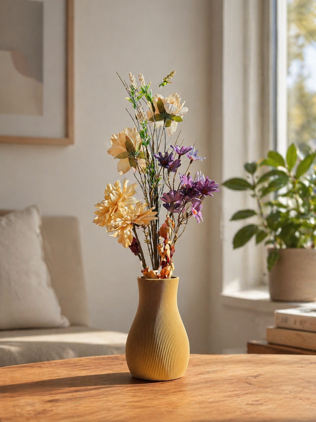 Luma Vase - 16 cm - Sand