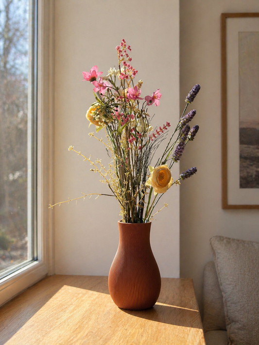 Luma Vase - 20 cm - Bronze