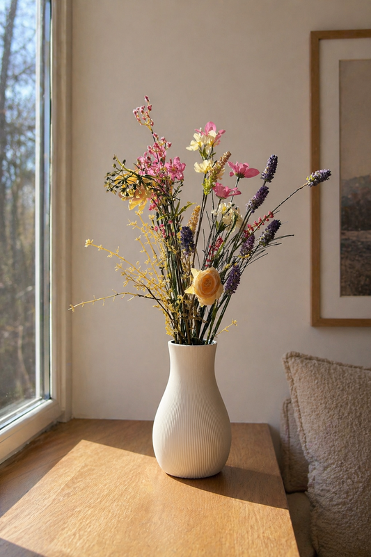 Luma Vase - 20 cm - Hvid